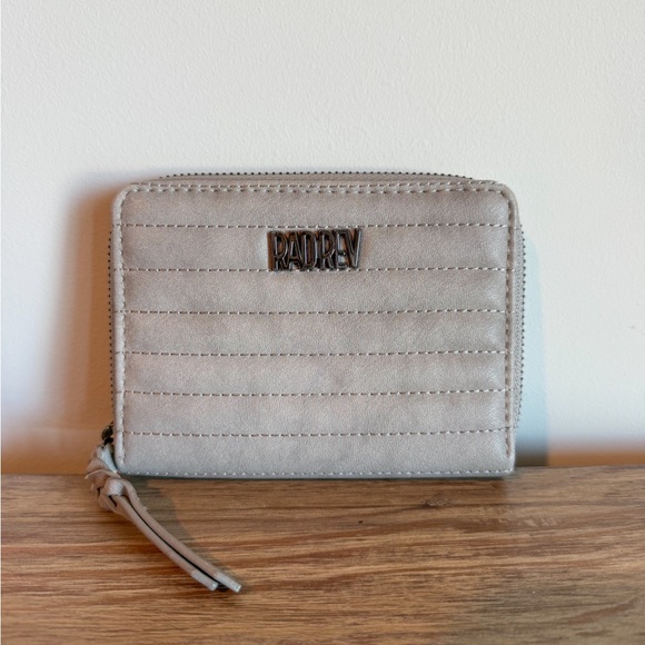 Rad Rev Handbags - Rad Rev Card Wallet in Concrete
